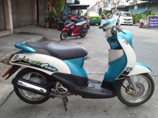 fino ปี 53 สีเขียว ครีม วิ่ง 6000 กม. รถสวย เครื่องเดิมแน่นๆ รับประกันเครื่อง 1 เดือน เชิญทดลองขับได้เลยจ้า