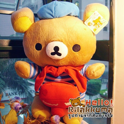 Sell ตุ๊กตาหมี Rilakkuma ริลัคคุมะในชุดกะลาสี ถูกมาก