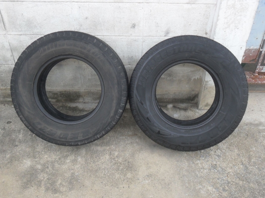 ยาง BRIDGESTONE LEO677 195R14 ปี10 มี 1 คู่ ราคา 1400 บาท