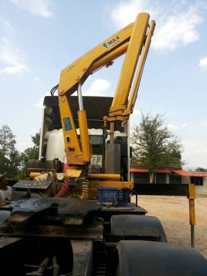 เครนติดรถบรรทุก MAX CRANE