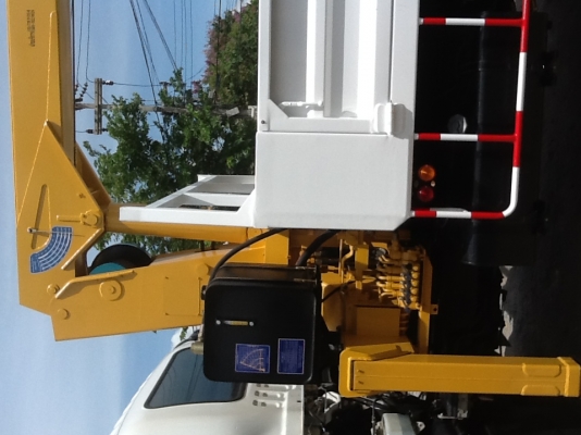 เครนติดรถบรรทุก MAX CRANE