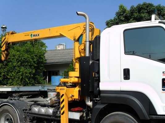 เครนติดรถบรรทุก MAX CRANE