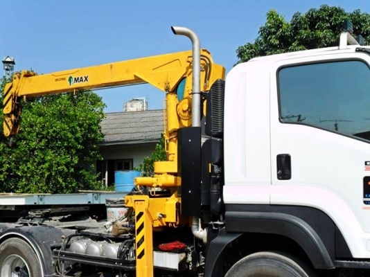 เครนติดรถบรรทุก MAX CRANE