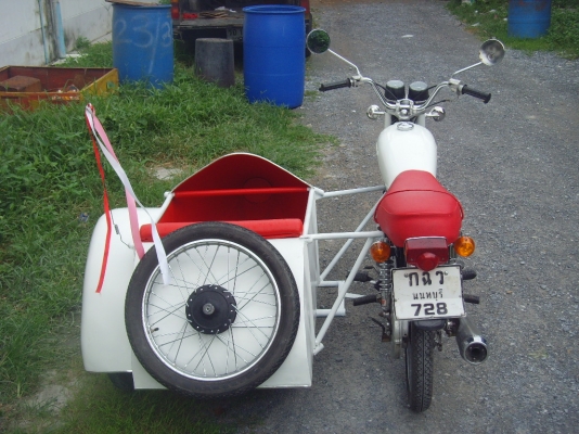 ขาย/แลก Honda cg125+sidecar แนวๆ น่ารักๆ ทะเบียนพร้อมโอน