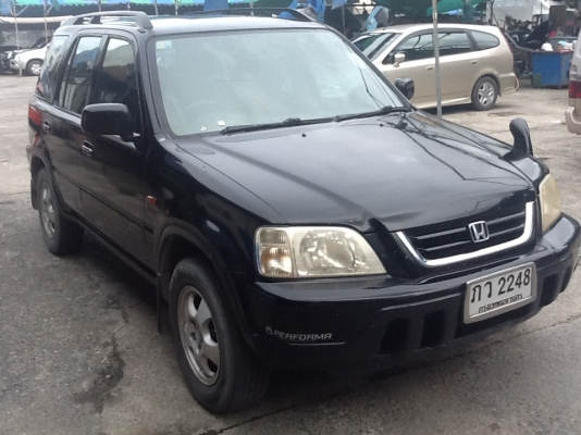 2001 HONDA, CRV 2.0 EXi โฉม CRV 96-01 รุ่นTOP สีดำ เกียร์ออโต้ ติดแก๊ส LPG MIXER 2001 HONDA, CRV 2.0 EXi โฉม CRV 96-01 รุ่นTOP สีดำ เกียร์ออโต้ ติดแก๊ส LPG MIXER