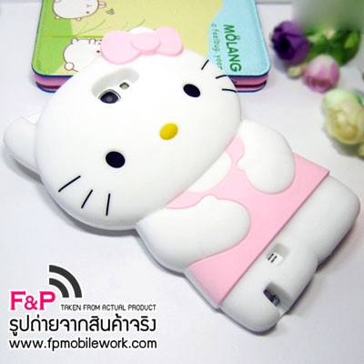 Sell เคสซิลิโคนคิตตี้ Galaxy Note 2 เคส Kitty 3D ถูกมาก Sell เคสซิลิโคนคิตตี้ Galaxy Note 2 เคส Kitty 3D ถูกมาก