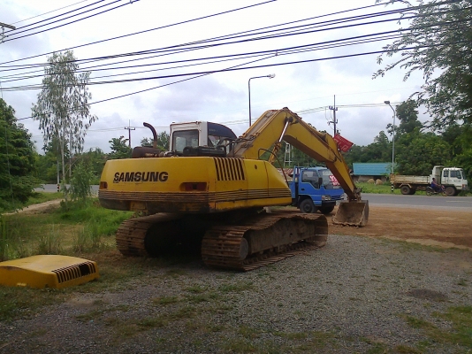 ขายแบ็คโฮ สภาพตามรูป ร่นsumsung  sf 210 เครื่อง HO6C เทอร์โบว์ รถใช้งานปกติครับ(รับแลกรถหกล้อนะครับ)