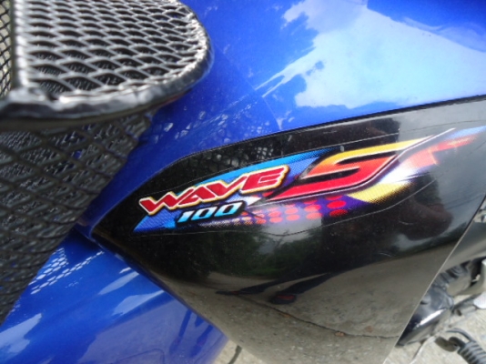 ขาย HONDA WAVE 100S ปี52 สภาพดีมากๆ มีทะเบียนพร้อมเอกสารโอน 14,000.-