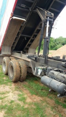 รถบรรทุก 10 ล้อดั๊มพ์ ยี่ห้อ HINO รุ่น 2K 260 แรงม้า