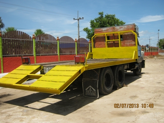ขายรถบรรทุกสิบล้อ ทายลาดอีซูซู หน้ายาว เครื่อง 175 แรงม้า HO6C แน่นมากๆๆพวงมาลัยเพาเวอร์