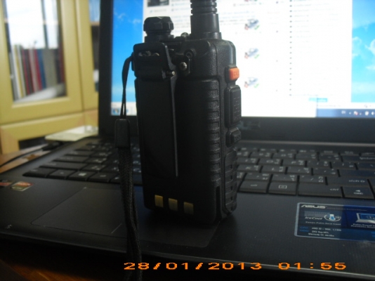ขายวิทยุสื่อสารiCOM IC-UV95 ย่าน136-174MHz&amp;400-480MHz 7Watt สภาพเหมือนใหม่ใช้งานปกติพร้อมอุปกรณ์