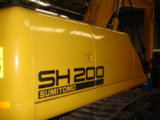 ถึงไทยแล้ว SUMITOMO SH200-5 ปี 2010 แค่ 465 ชม. สวยสุด ๆ ถูกมาก ๆ