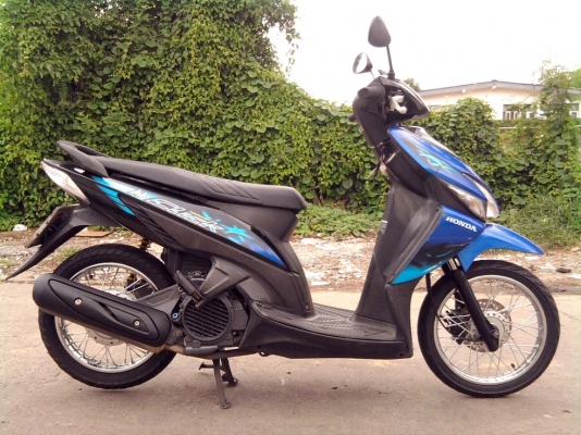 ขออนุญาติขาย Honda Click Combi Brake รถบ้านๆ สีน้ำเงินดำ