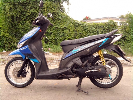 ขออนุญาติขาย Honda Click Combi Brake รถบ้านๆ สีน้ำเงินดำ