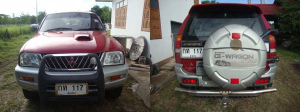 MITSU G WAGON 2.8VG Turbo Intercooler รถตำรวจเก่า แน่นปึ๊ก เดิมๆออกห้าง