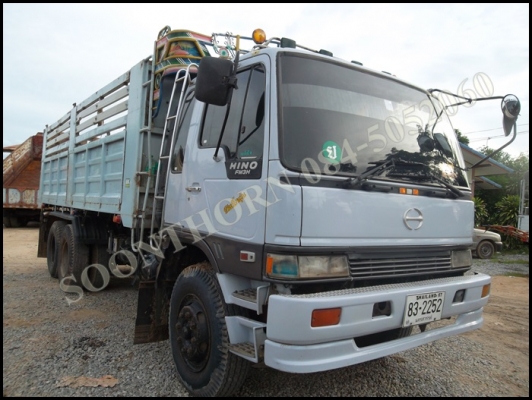 ขายด่วน รถบรรทุก 10 ล้อดั้ม HINO FM3H 195 แรง/ 2 เพลา สภาพเดิมๆ สวยพร้อมใช้งาน ราคาสุดคุ้ม