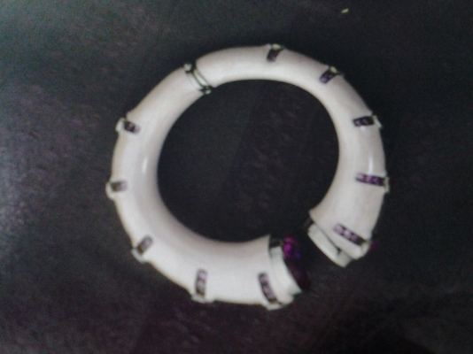 ขายกำไลเงิน พลอยทับทิม พม่า