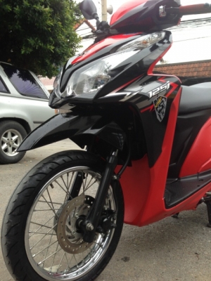 ขาย Honda Click 125i ดำ-แดง ปี2013 ถูกจริงๆ 29800