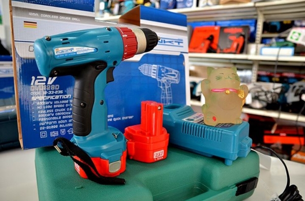 สว่านไร้สาย (สว่านแบตฯ) NKT DVD12SD 12V