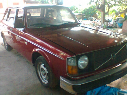 ขานvolvo244DL :กึ่งออโต้ สภาพสวย..ติดเเก๊สเรียบร้อย