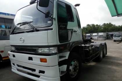 10ล้อหัวลาก HINO FM2Pสมอเงิน 260แรงม้า ปี44ยางเรเดียล10เส้น