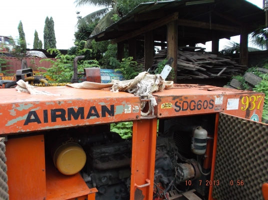 เครื่องปั่นไฟ AIR MAN 60 KVA เครื่องปั่นไฟ AIR MAN 60 KVA