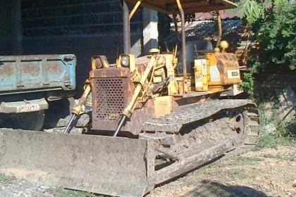 แทรคเตอร์ MITSU ฺBD2F ตีนเป็ดใบแทรคกว้่าง50ซ.มใสล3ทิศท