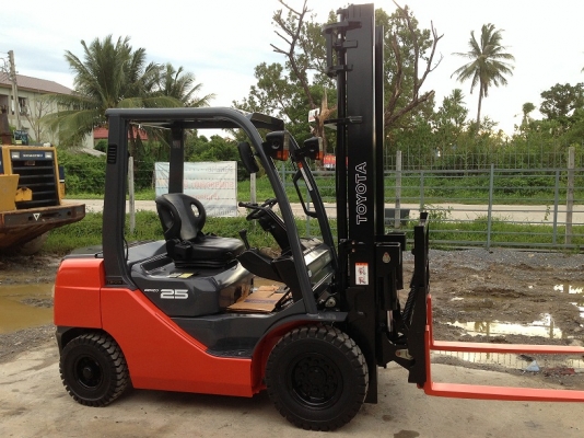 ขาย TOYOTA 8FD25 เสา 4.0 เมตร ฮิ้งฟอล์ค รถเก่าญี่ปุ่น 1705 ชั่วโมงทำงาน