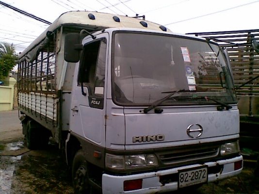 ขาย6ล้อฮีโน่ FC4Jสมอเงิน ยาว5.50เมตร พวงมาลัยพาวเอวร์ เบรคจิฟฟี่ แอร์เย็นฉ่ำ สภาพต้องเก็บงาน3-4จุด