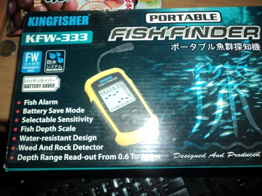 ขายเครื่องหาปลาใช้ถ่าน