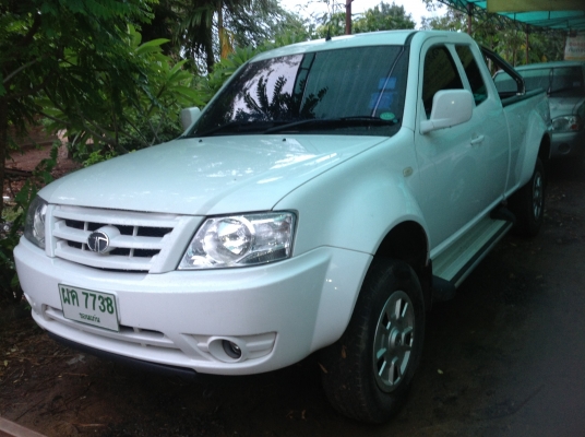 ขายรถกระบะแค๊บ ทาทา รุ่นยกสูง ติดก๊าช NGV.และLPG