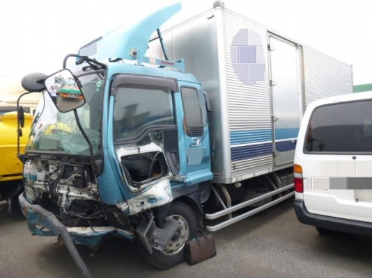 ซื้อขายประมูลรถบรรทุกประสบอุบัติเหตุรถบรรทุกมือสองส่งตรงจากญี่ปุ่น