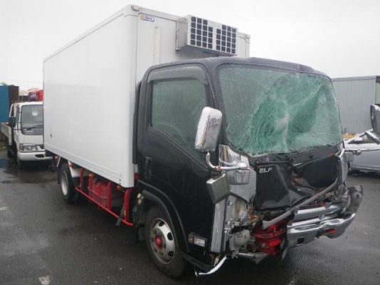 ซื้อขายประมูลรถบรรทุกประสบอุบัติเหตุรถบรรทุกมือสองส่งตรงจากญี่ปุ่น