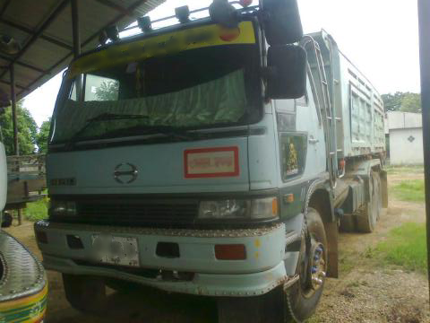 ขายรถบรรทุกสิบล้อดั๊มพ์ HINO 3H เครื่องเดิม เกียร์เดิม 2 เพลา ดั๊มพ์สามมิตร มีระบบลากพ่วง ทะเบียนพร้อม