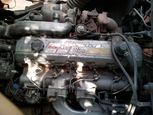 ขายโปรเฟียสภาพเยี่ยมเครื่อง320แรงอินเตอร์ พ่วงแม่ลูก 24ล้อดั้มเกษตร