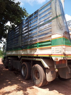 ขายโปรเฟียสภาพเยี่ยมเครื่อง320แรงอินเตอร์ พ่วงแม่ลูก 24ล้อดั้มเกษตร