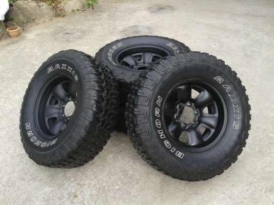 ขาย ยางMud 265/75R16+ล้อ16x7-25สวยๆ ขาย ยางMud 265/75R16+ล้อ16x7-25สวยๆ