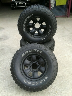ขาย ยางMud 265/75R16+ล้อ16x7-25สวยๆ ขาย ยางMud 265/75R16+ล้อ16x7-25สวยๆ