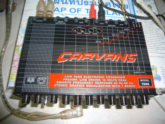 ขายปรี 7 แบนด์สัญญาณแรง 15 โวลท์ สภาพสวย แยกsub อิสระ