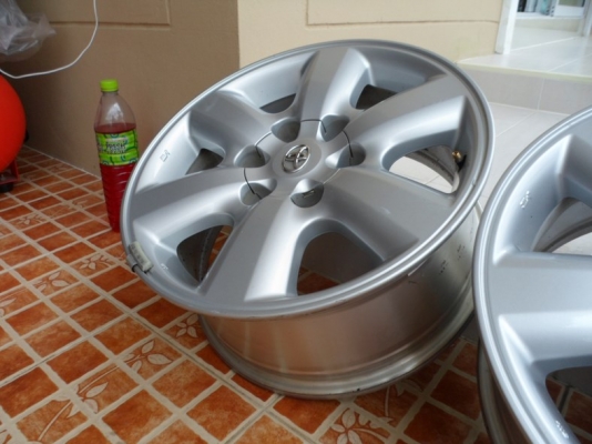 แม็กเดิมFONTUNERขอบ17"กว้าง7.5 สภาพสวยๆ(สีเดิมๆโรงงาน) ชุด7,200 บ