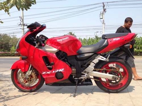 ขาย/แลก Kawasaki Ninja ZX12 ปี 2001 หัวฉีด เอกสารอินวอย 118000 บาท