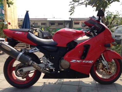 ขาย/แลก Kawasaki Ninja ZX12 ปี 2001 หัวฉีด เอกสารอินวอย 118000 บาท