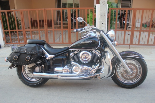 ขาย YAMAHA DRAGSTAR Classic 400cc ปี2000 ทะเบียนแท้ สมอ โอนขนส่งทั่วไทย