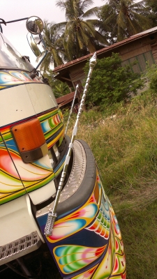 เสาธงกลึงติดรถ10ล้อ เสาธงกลึงติดรถ10ล้อ