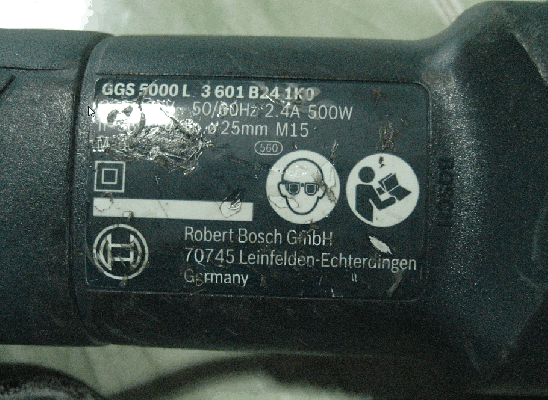 ขายเจียรูคอยาว BOSCH GGS5000L ( 500W ) 33000/min