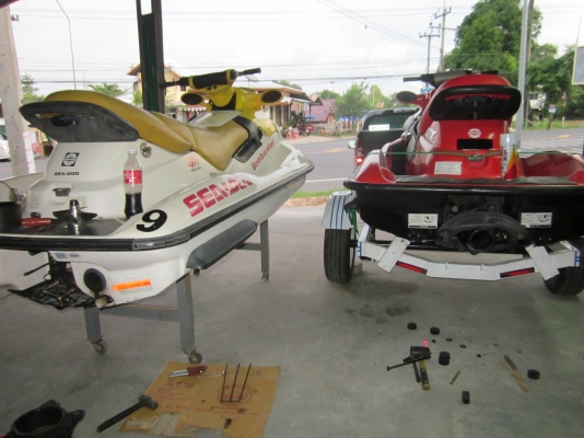 แนะนำร้านซ่อมเครื่องเรือและเจทสกี