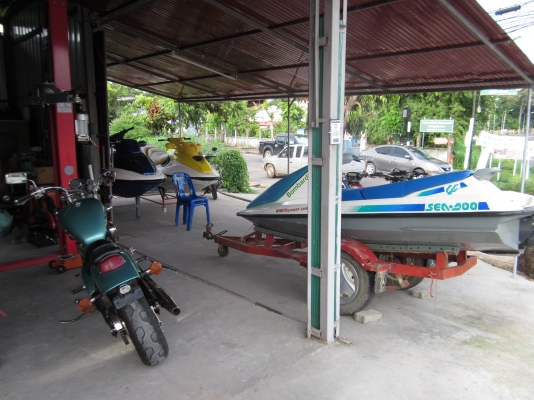 แนะนำร้านซ่อมเครื่องเรือและเจทสกี