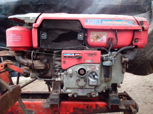 ขายรถไถนาเดินตามพร้อมเครื่องยนต์ คูโบต้าอีที110