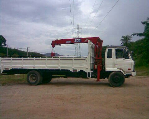 ขายรถ 6 ล้อใหญ่ NISSAN CP180 ติดเครน 5 ตัน เจ้าของขายเอง