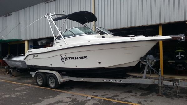 !!!! 2006 เรือตกปลาของแท้ SeaSwirl 210 เครื่อง volvo 260 HP ถูกกว่านี้ไม่มีแล้ว !!!!